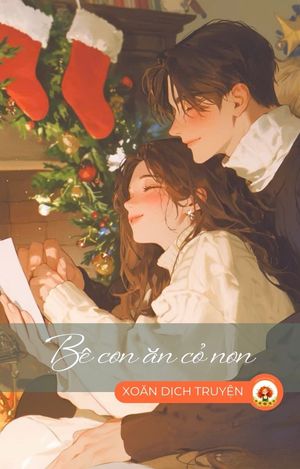 BÊ CON ĂN CỎ NON