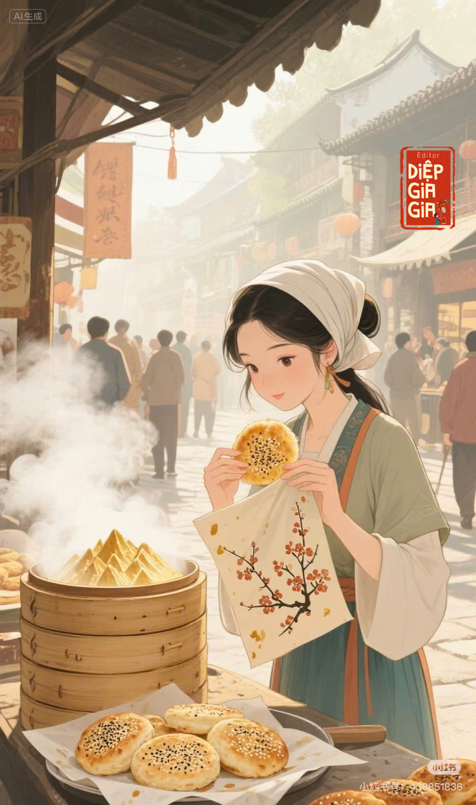 BÁNH NƯỚNG VÀ MỄ ĐẬU