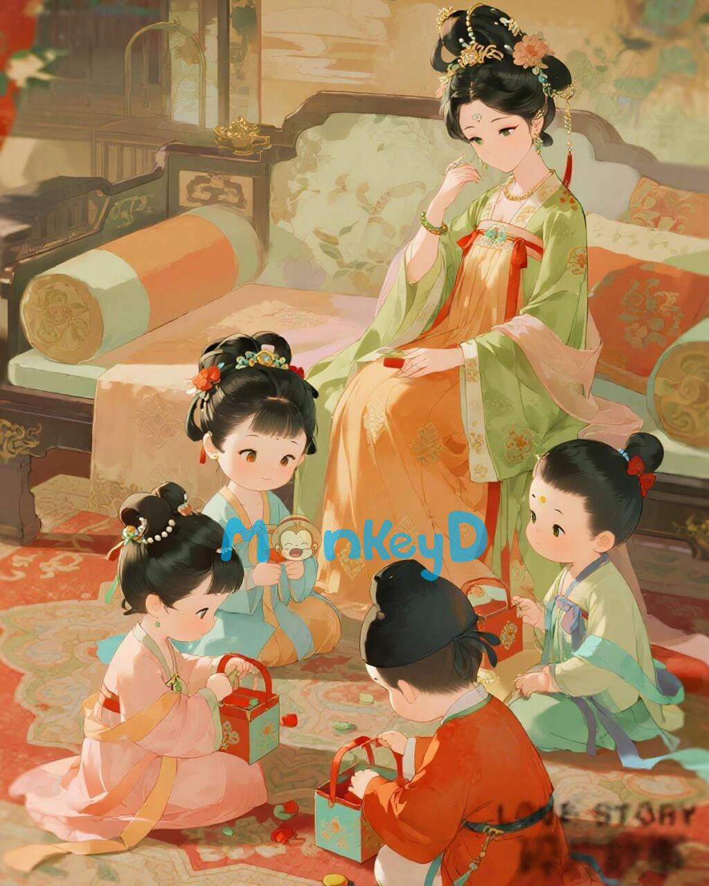 Nhà Trẻ Trong Hậu Cung